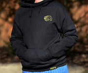 Women's Gold on Black Hoodie