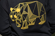 Men's Gold on Black Crewneck